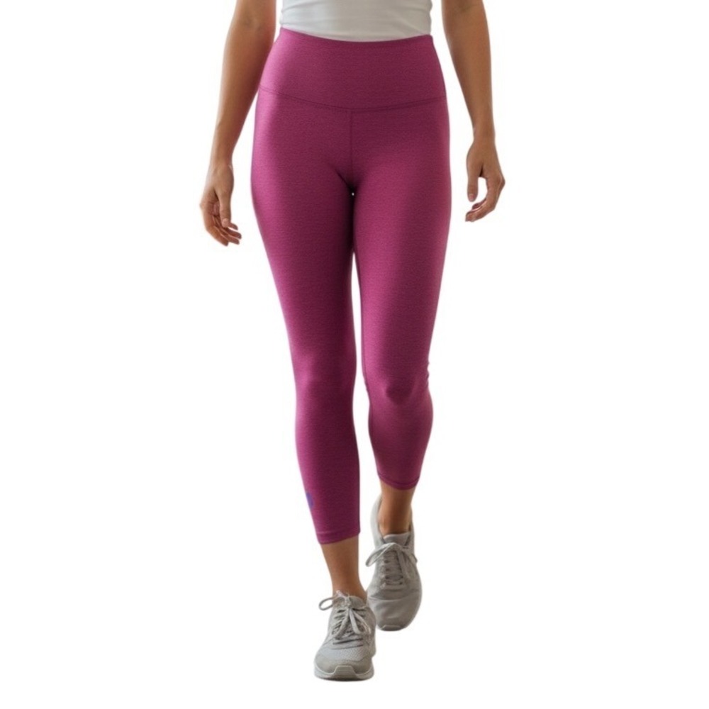 Beyond Yoga X Pure Barre Pink Spacedye Leggings Size Medium